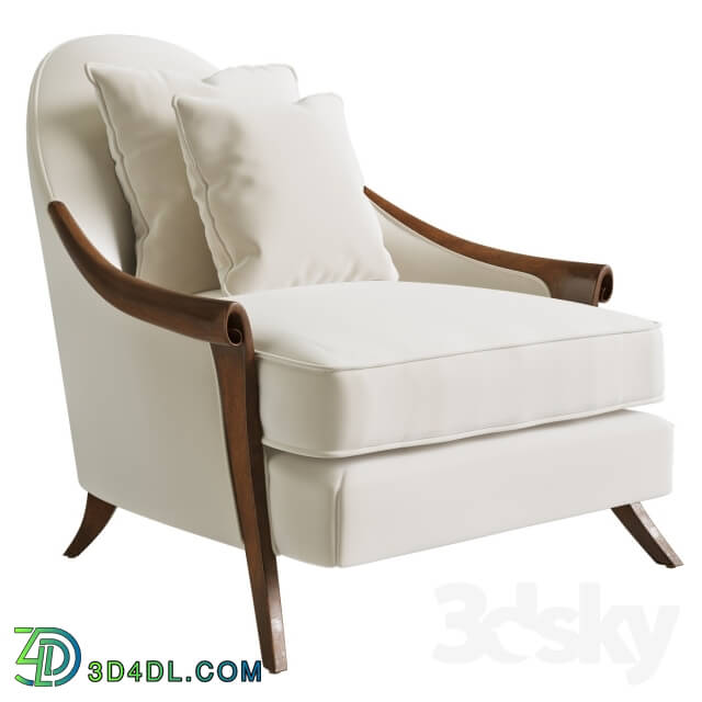 Arm chair - Christopher Guy 60-0077 Francophile