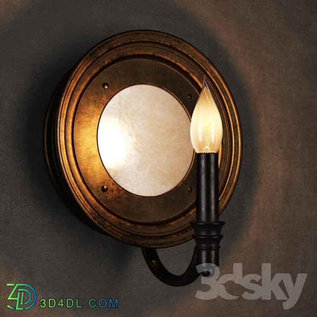 Wall light - GRAMERCY HOME - Sconce SN013-1-ABG