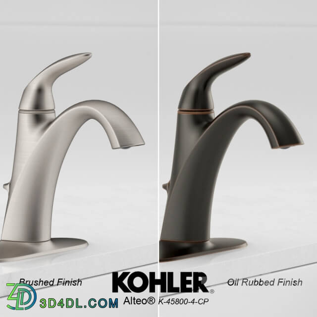 Faucet - KOHLER Alteo Single-Handle - 3 Finishes