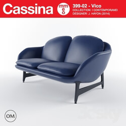 Sofa - Cassina Vico small sofa 