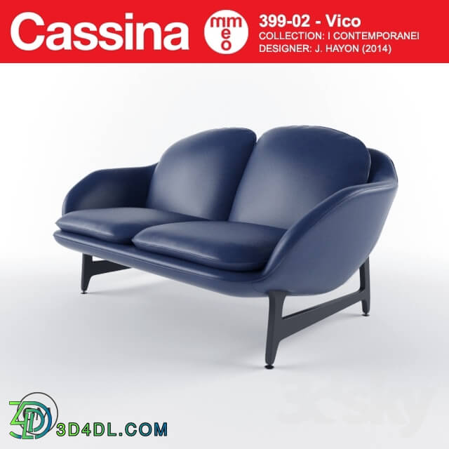 Sofa - Cassina Vico small sofa