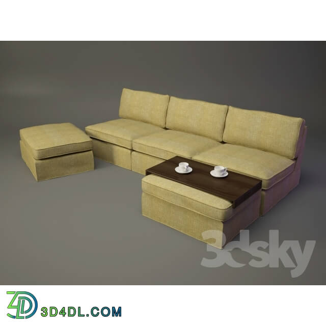 Sofa - sofa modular Kivik _Ikea_