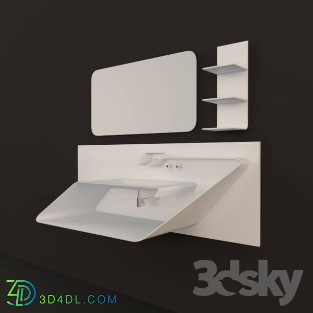 Bathroom furniture - bath set Arya