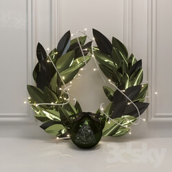 Other decorative objects - Christmas wreath 