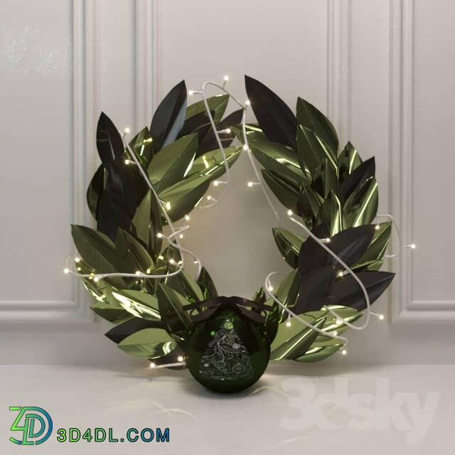 Other decorative objects - Christmas wreath