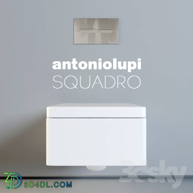 Toilet and Bidet - antonio lupi SQUADRO