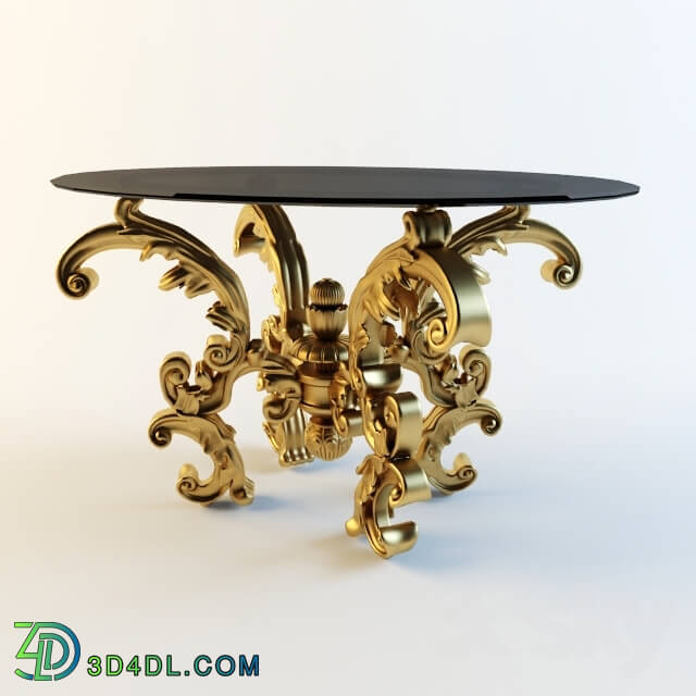 Table - tea and coffee table _oval_