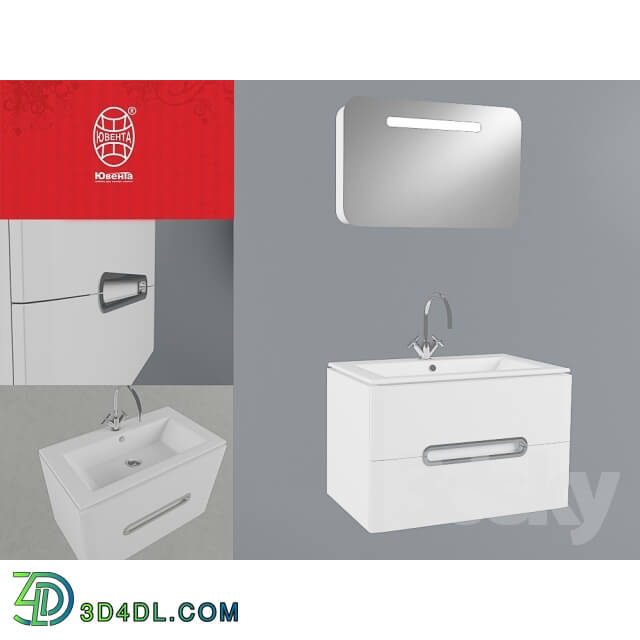 Bathroom furniture - Cupboard Uventa Prato