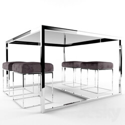 Table _ Chair - Modern dining table 