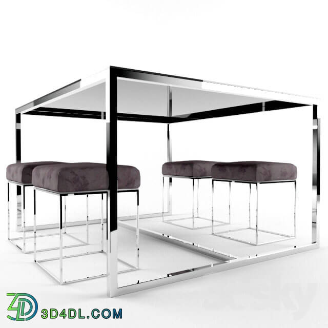 Table _ Chair - Modern dining table