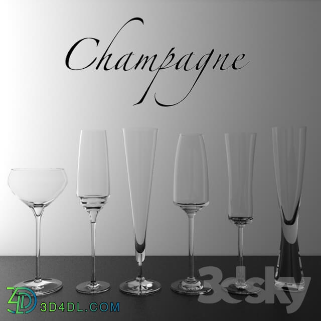 Tableware - Champagne