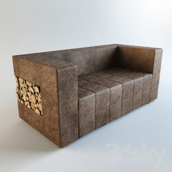 Sofa - Sofa _quot_BIM wood_quot_ 