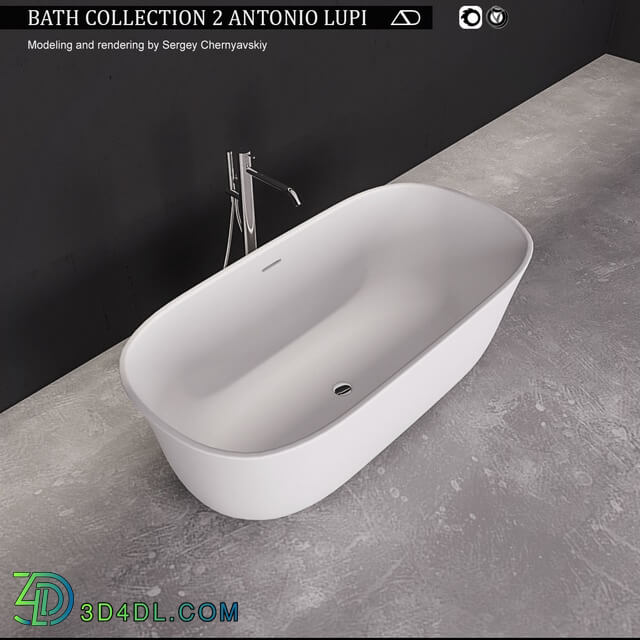 Bathtub - Bath collection 2 Antonio Lupi _4 Bath_