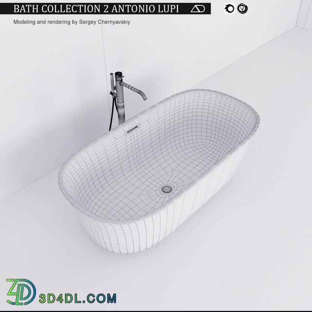 Bathtub - Bath collection 2 Antonio Lupi _4 Bath_