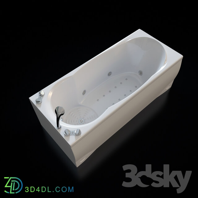 Bathtub - Acrylic hydromassage bath Doctor Jet Prima C