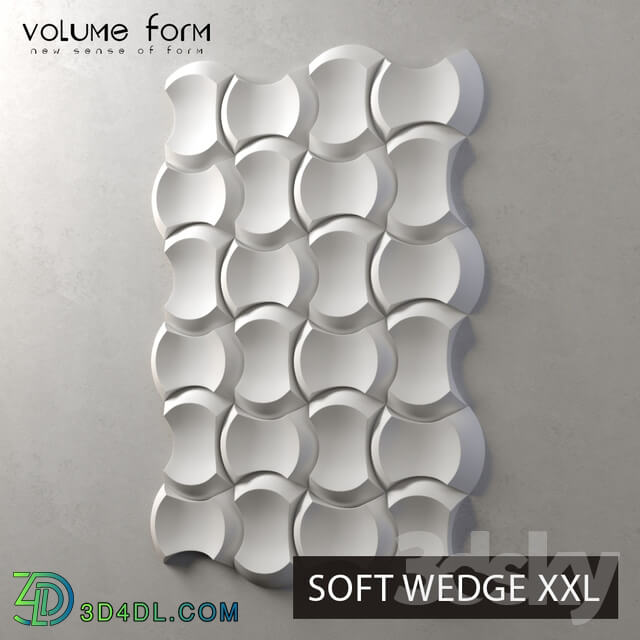 3D panel - _OM_ SOFT WEDGE XXL