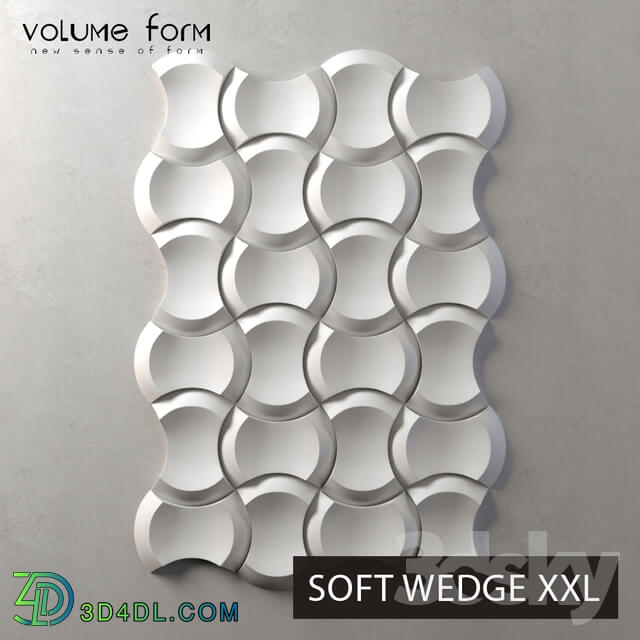 3D panel - _OM_ SOFT WEDGE XXL