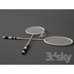 Sports - badminton racket 