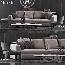 Sofa - Minotti Set 11 