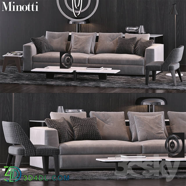 Sofa - Minotti Set 11