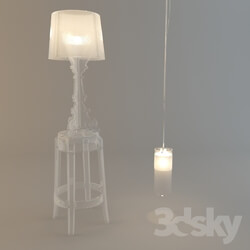 Table lamp - Three items of Kartell 