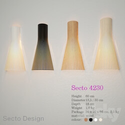 Wall light - Secto Design - Secto 4230 