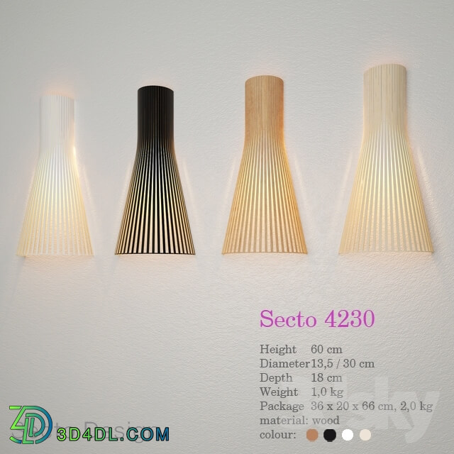 Wall light - Secto Design - Secto 4230