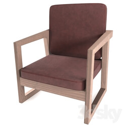 Arm chair - Leather arm chair 