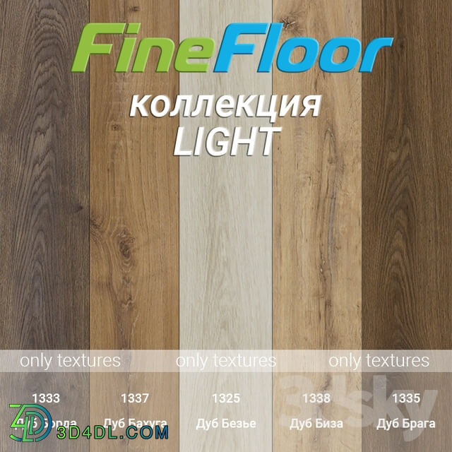 Floor coverings - _OM_ Quartz Vinyl Fine Floor Collection Light