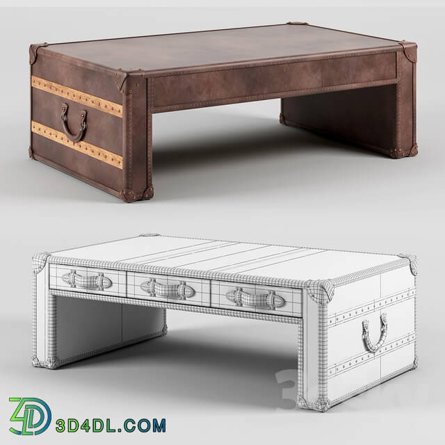 Table - OM Coffee table-chest Slab_ Slab Coffee Table