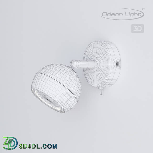 Wall light - Wall light ODEON LIGHT 3801 _ 1W CEMETA