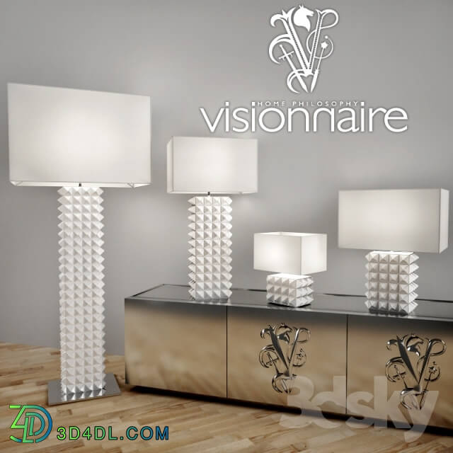 Table lamp - Visionnaire Teti white