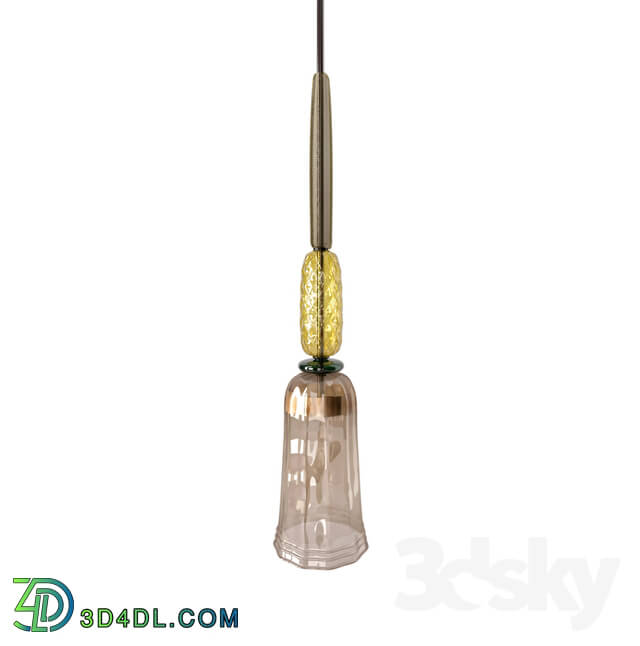 Ceiling light - Lighting FLAUTI PENDANT AMBER