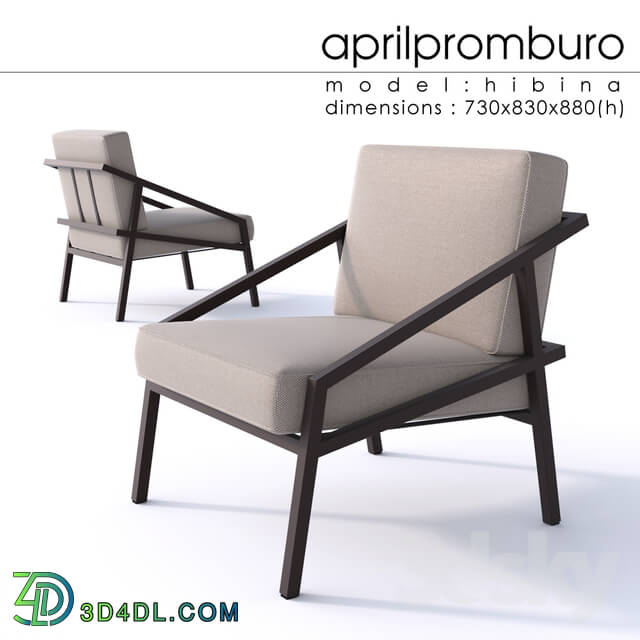 Arm chair - _OM_ Aprilpromburo Hibina chair