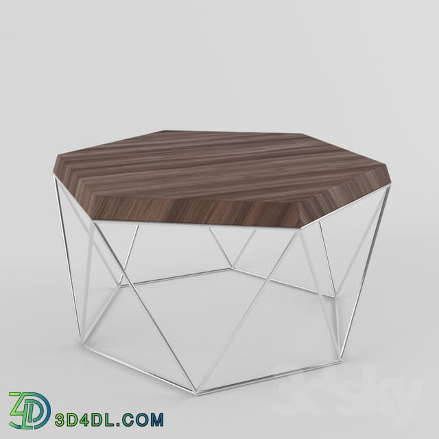 Table - Coffee table Hexagon Metal