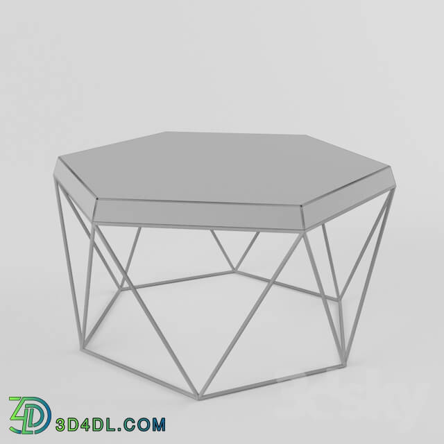 Table - Coffee table Hexagon Metal