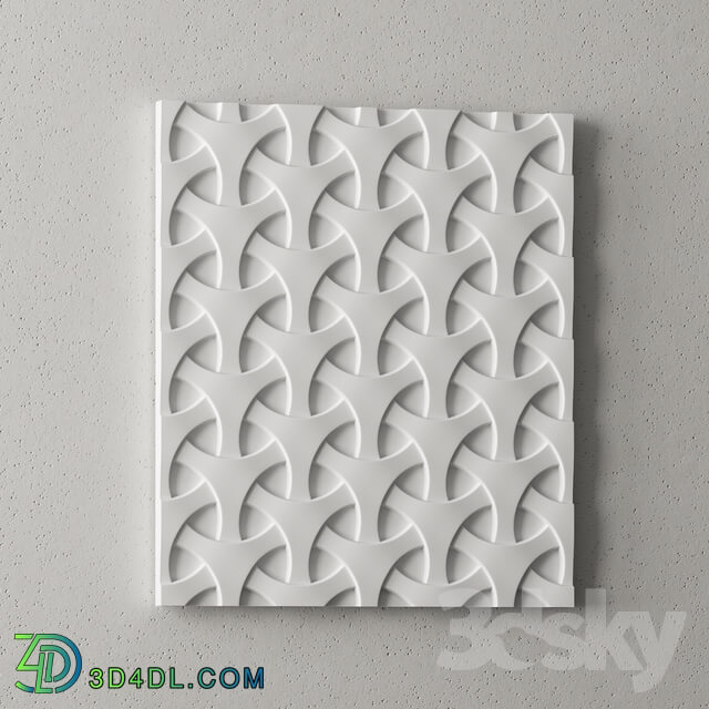 3D panel - Gypsum 3D panel