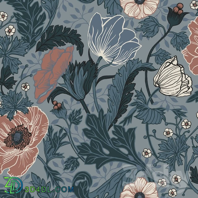 Wall covering - Midbec Apelviken 33000-33004 Wallpaper