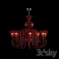 Ceiling light - Masiero _ Profondo Rosso 