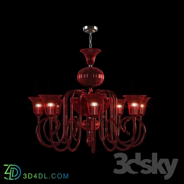 Ceiling light - Masiero _ Profondo Rosso