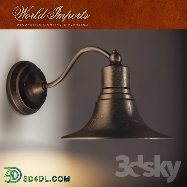 Wall light - Antique Copper