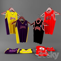 Clothes and shoes - Basketball uniform 