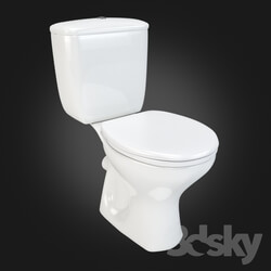 Toilet and Bidet - Cersanit President 