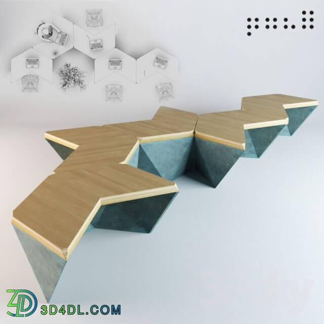 Table - Archpole Hexagon desktop