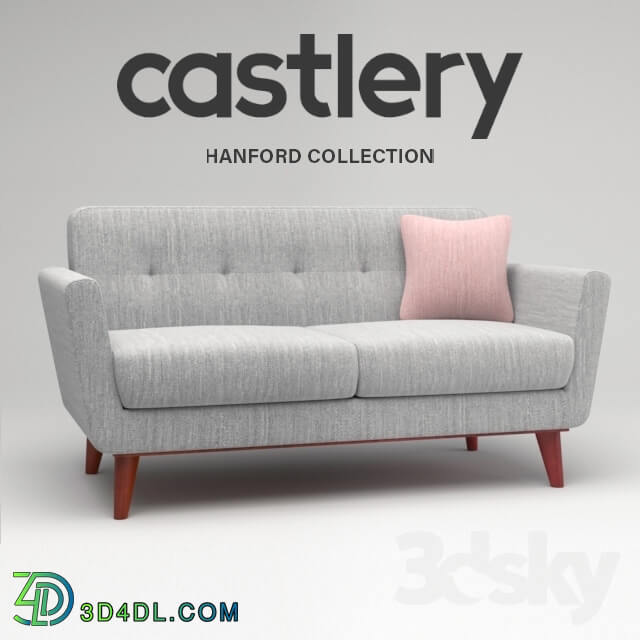 Sofa - Hanford Loveseat Sofa by Castlery