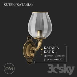 Wall light - KUTEK _KATANIA_ KAT-K-1 