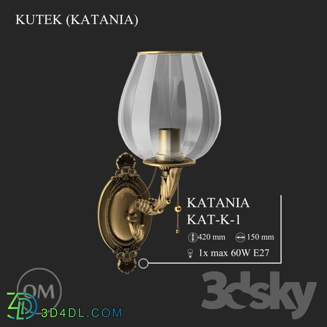 Wall light - KUTEK _KATANIA_ KAT-K-1