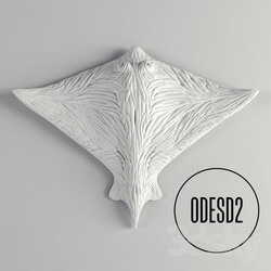 Sculpture - ODESD2 Batoidea 