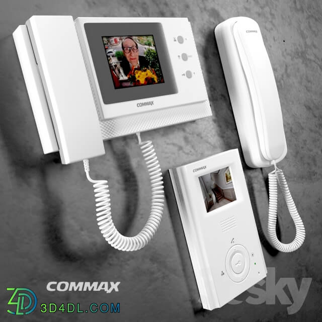 PCs _ Other electrics - Intercoms COMMAX