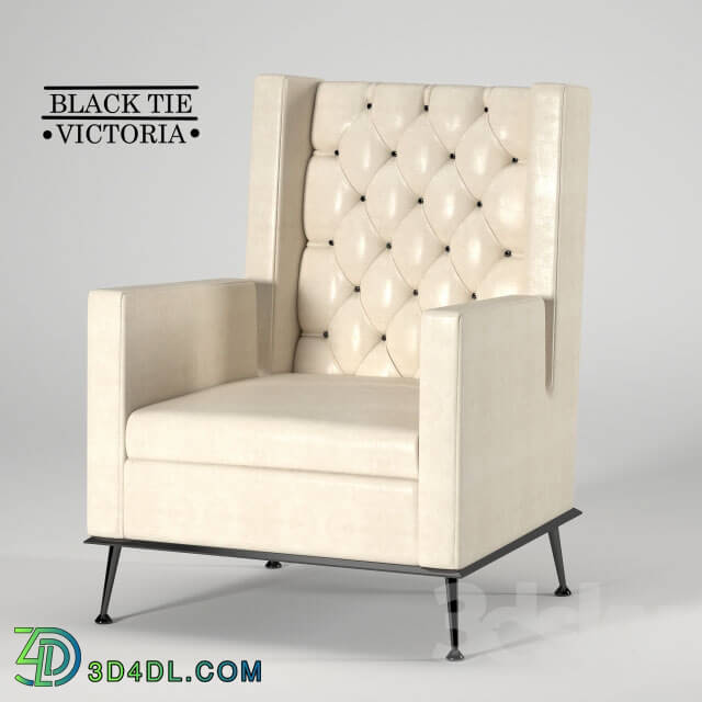 Arm chair - Black Tie VICTORIA